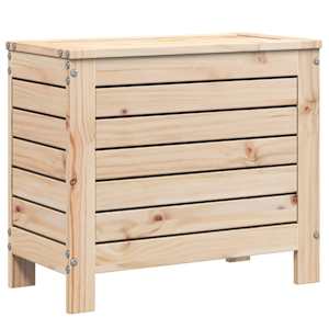 Vrtna sedežna garnitura 7-delna trdna borovina - slika 10