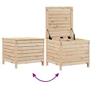 Vrtna sedežna garnitura 7-delna trdna borovina - slika 11