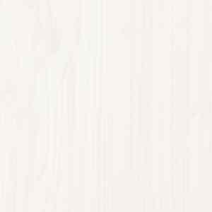 Vrtna sedežna garnitura 10-delna bela trdna borovina - slika 13