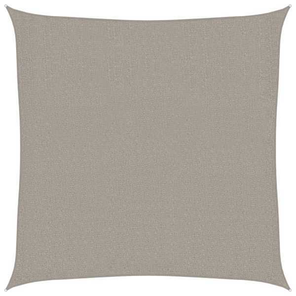 vidaXL p&auml;ikesepuri 160 g/m&sup2;, kandiline, helehall, 2 x 2 m, HDPE