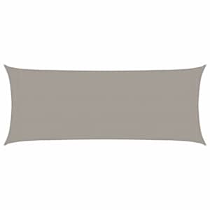 Plachta proti slunci 160 g/m² obdélník světle šedá 2x4,5 m HDPE - obrázek 2