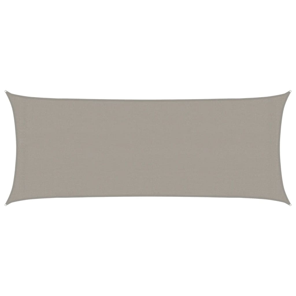 vidaXL Tieniaca plachta 160 g/m² obdĺžniková bledosivá 2x5 m HDPE