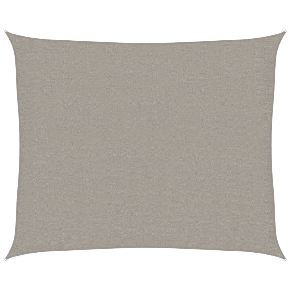 vidaXL Tieniaca plachta 160 g/m² obdĺžniková bledosivá 2,5x3 m HDPE