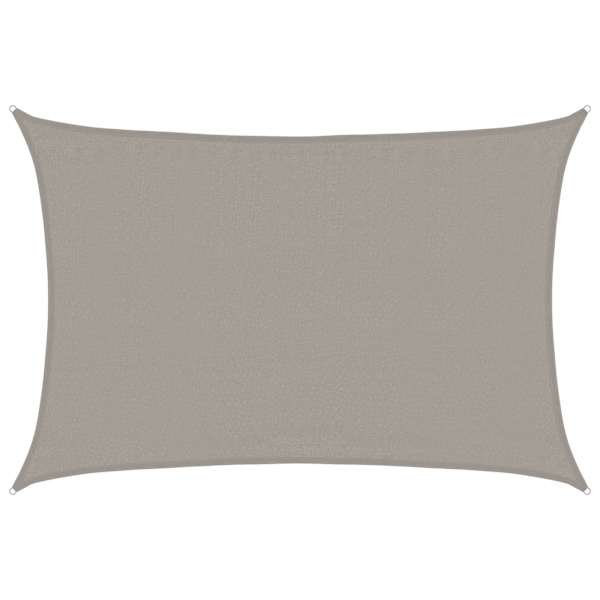 vidaXL p&auml;ikesepuri 160 g/m&sup2; ristk&uuml;lik, helehall, 3,5x4,5 m, HDPE