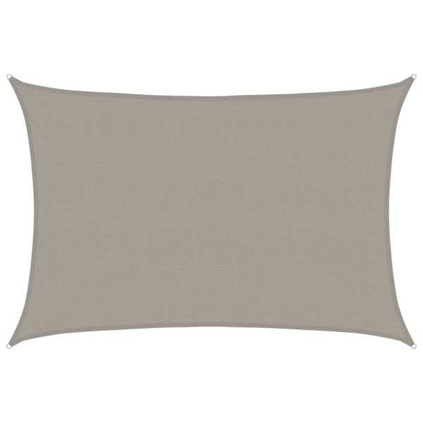 vidaXL p&auml;ikesepuri 160 g/m&sup2; ristk&uuml;lik, helehall, 4x6 m, HDPE