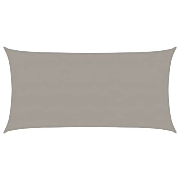 vidaXL p&auml;ikesepuri 160 g/m&sup2; ristk&uuml;lik, helehall, 4x7 m, HDPE