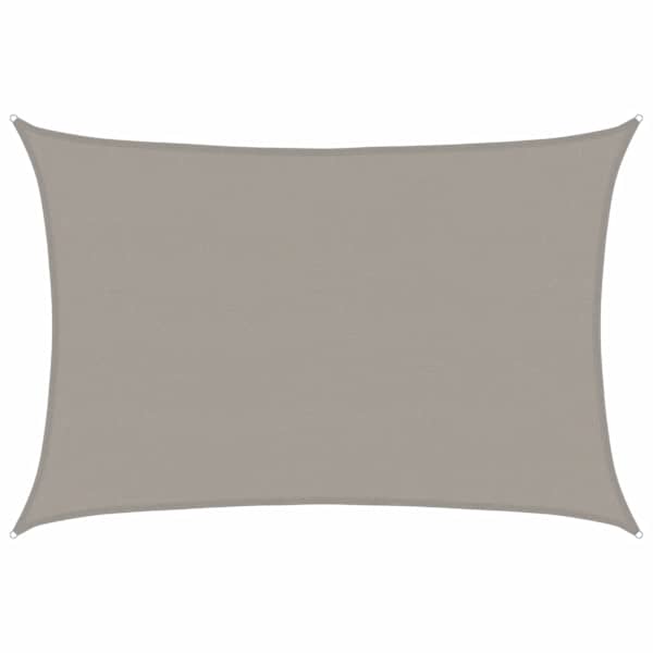 vidaXL p&auml;ikesepuri 160 g/m&sup2; ristk&uuml;lik, helehall, 5x7 m, HDPE