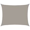vidaXL p&auml;ikesepuri 160 g/m&sup2; ristk&uuml;lik, helehall, 6x8 m, HDPE