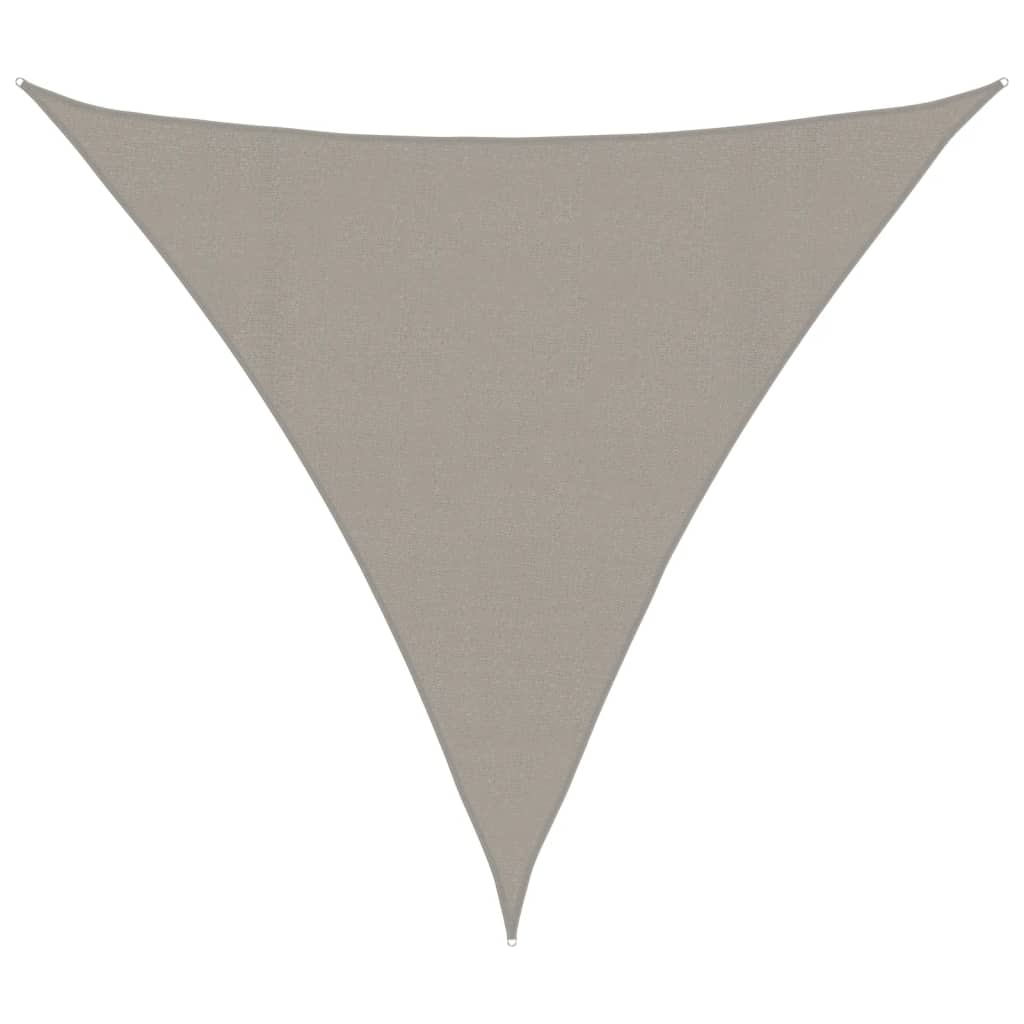 vidaXL StĂ­nicĂ­ plachta 160 g/mÂ˛ trojĂşhelnĂ­k ĹˇedĂˇ 4,5x4,5x4,5 m HDPE