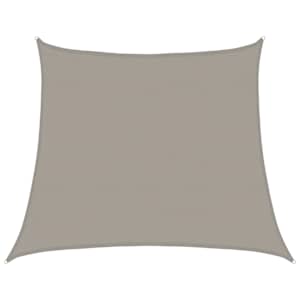 Stínicí plachta 160 g/m² lichoběžník světle šedá 4/5 x 4 m HDPE - obrázek 2