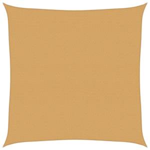 Plachta proti slunci 160 g/m² čtverec písková 5 x 5 m HDPE - obrázek 2