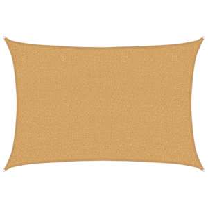 vidaXL p&auml;ikesepuri 160 g/m&sup2; ristk&uuml;lik, liiv 2x2,5 m HDPE