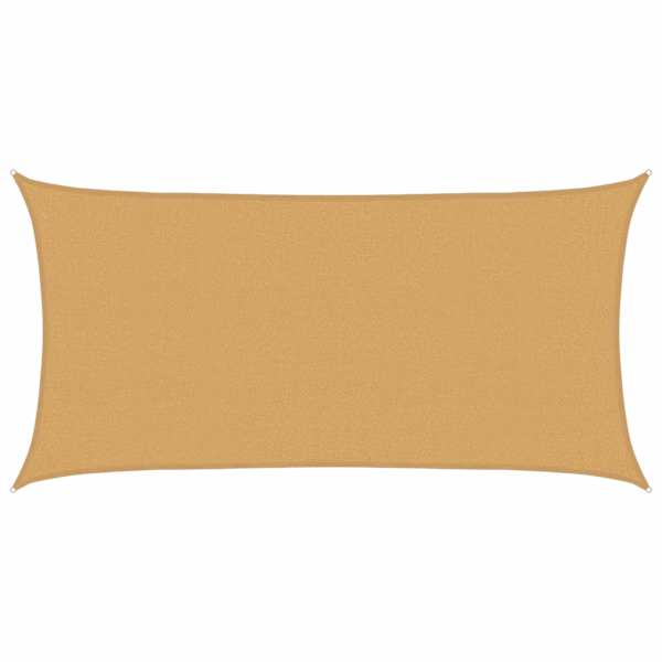 vidaXL p&auml;ikesepuri 160 g/m&sup2; ristk&uuml;lik, liiv 2x4 m HDPE