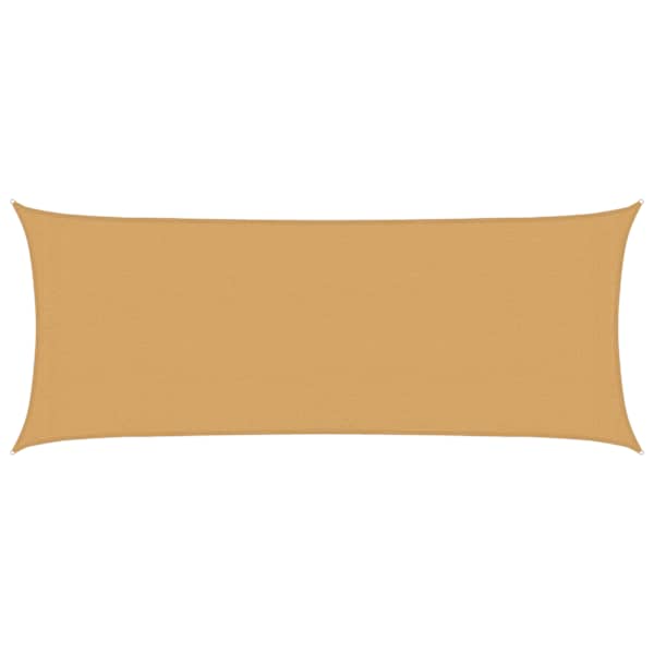 vidaXL p&auml;ikesepuri 160 g/m&sup2; ristk&uuml;lik, liiv 2x5 m HDPE