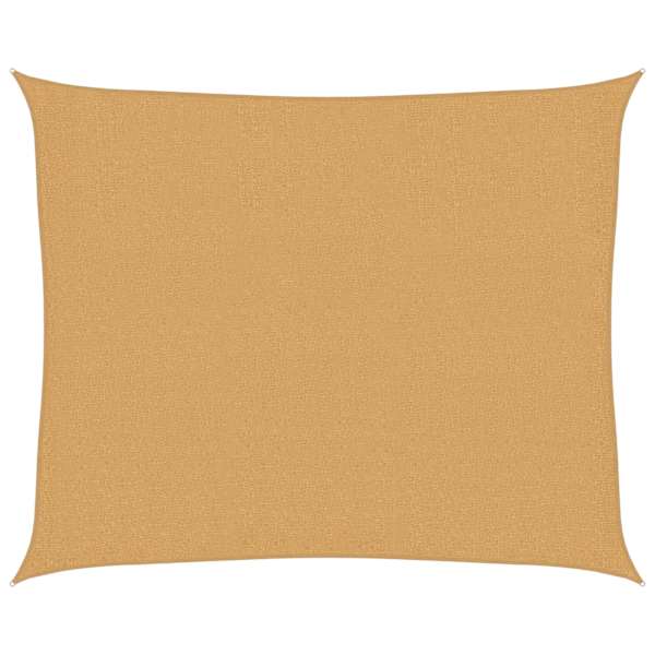 vidaXL p&auml;ikesevari puri 160 g/m&sup2; ristk&uuml;likukujuline liivakarva 2,5 x 3 m HDPE