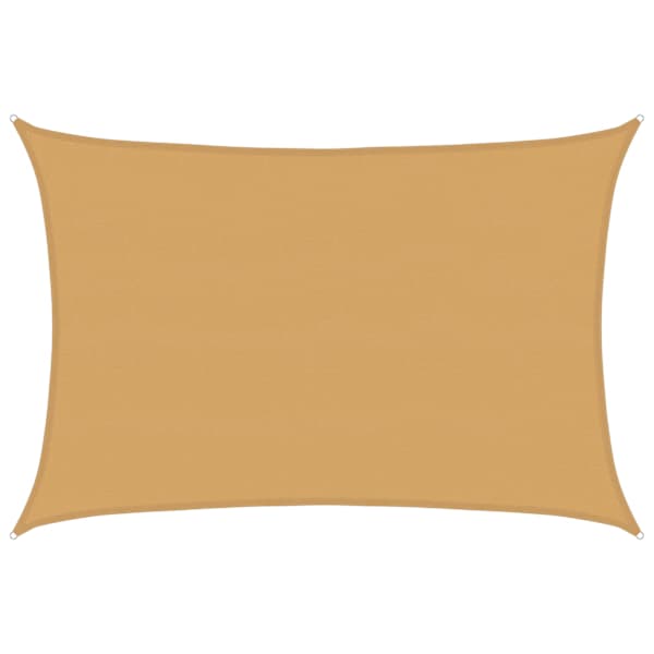 vidaXL p&auml;ikesepuri 160 g/m&sup2; ristk&uuml;lik, liiv 5x6 m HDPE