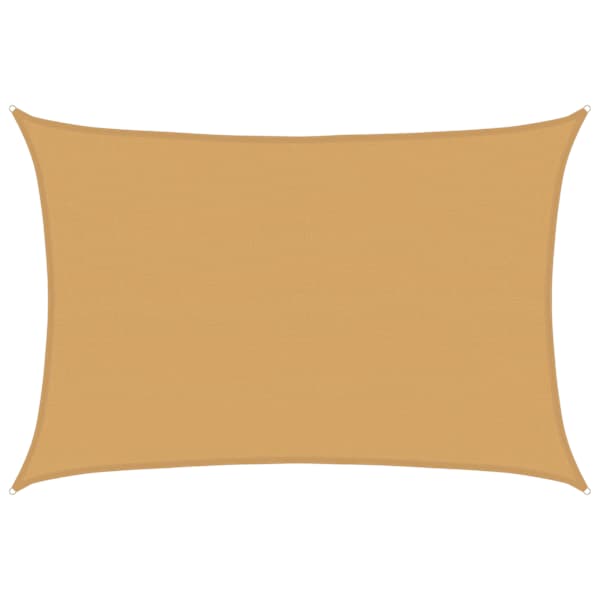 vidaXL p&auml;ikesepuri 160 g/m&sup2; ristk&uuml;lik, liiv , 5x7 m, HDPE