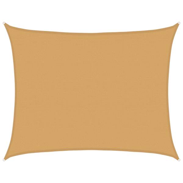 vidaXL p&auml;ikesepuri 160 g/m&sup2; ristk&uuml;lik, liiv 6x7 m HDPE