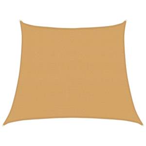 Stínicí plachta 160 g/m² lichoběžník světle šedá 3/4 x 3 m HDPE - obrázek 2