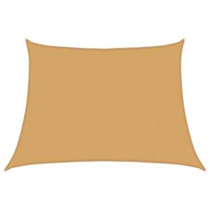 Stínicí plachta 160 g/m² lichoběžník světle šedá 4/5 x 3 m HDPE - obrázek 2