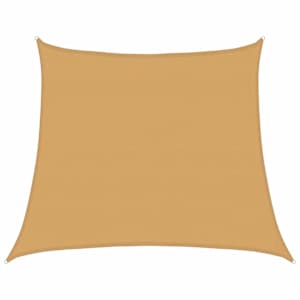 Stínicí plachta 160 g/m² lichoběžník světle šedá 4/5 x 4 m HDPE - obrázek 2