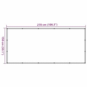 Síť na přívěsný vozík zelená 1,5 x 2,7 m HDPE - obrázek 7