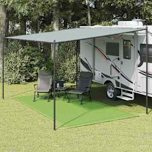 Preproga za šotor svetlo zelena 250x450 cm HDPE