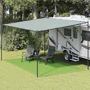 Preproga za šotor svetlo zelena 300x500 cm HDPE