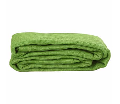 vidaXL Tapis de tente vert clair 400x500 cm PEHD