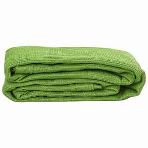 vidaXL Tapis de tente vert clair 400x500 cm PEHD