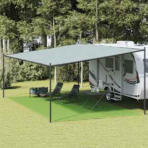 Preproga za šotor svetlo zelena 400x800 cm HDPE