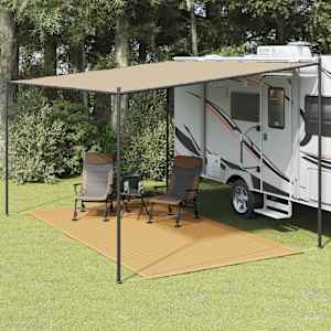 Preproga za šotor peščena 250x400 cm HDPE