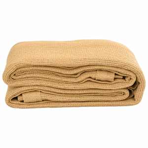 vidaXL Teltteppe sand 300x400 cm HDPE