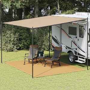 Preproga za šotor peščena 300x400 cm HDPE