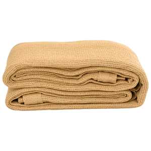 vidaXL Tapis de tente sable 400x600 cm PEHD