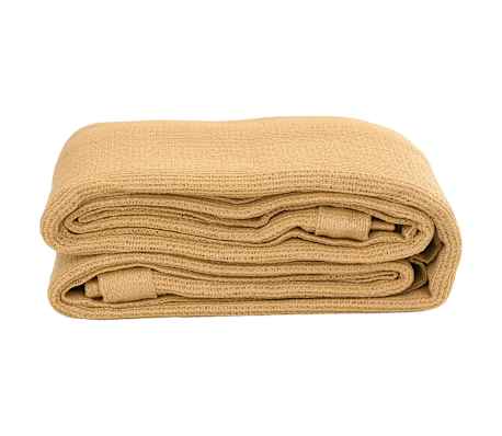 vidaXL Covor pentru cort, nisipiu, 400x800 cm, HDPE