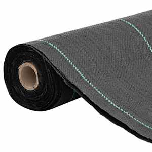 vidaXL Membr&aacute;na proti burine čierna 0,5x200 m PP