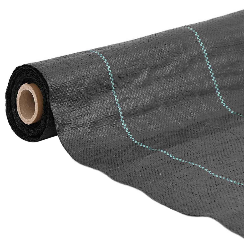 vidaXL Worteldoek 4x100 m polypropeen zwart afbeelding