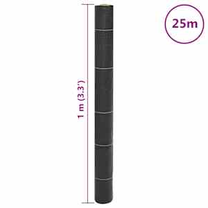 Mulčovací textilie černá 1 x 25 m PP - obrázek 8