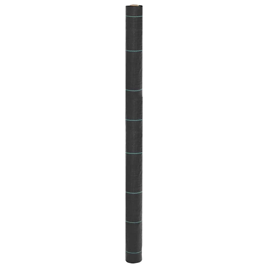 vidaXL Mulčovací textilie černá 1,5 x 25 m PP