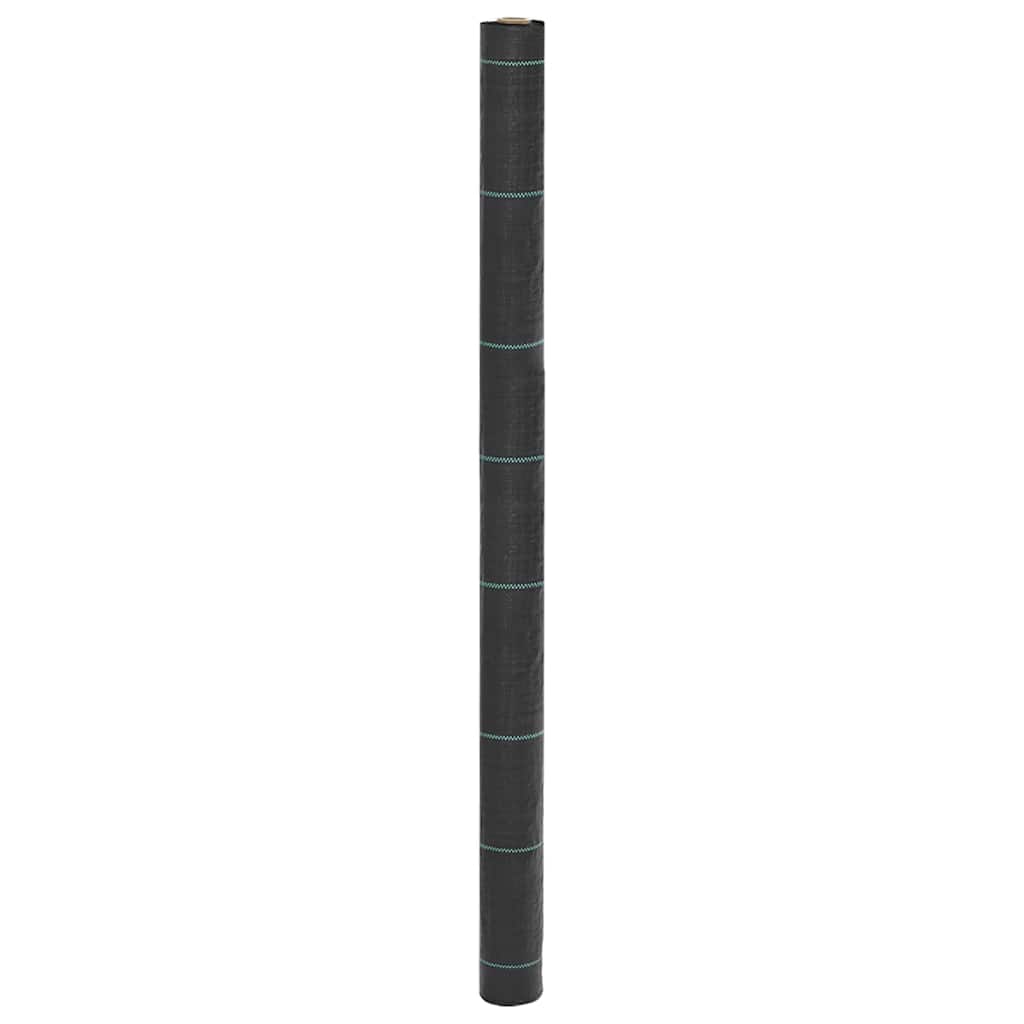 vidaXL Mulčovací textilie černá 1,5 x 200 m PP