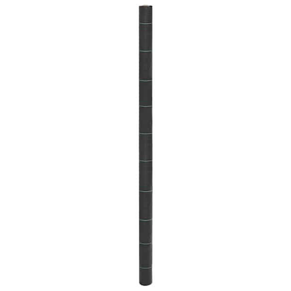 vidaXL umbrohumatt, must, 2 x 25 m, PP