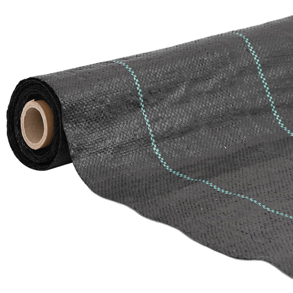 vidaXL Worteldoek 2x150 m polypropeen zwart afbeelding