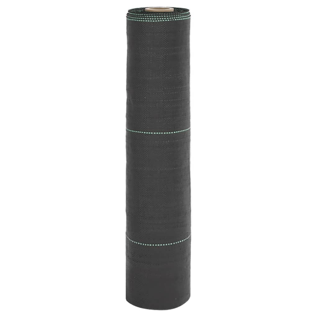 vidaXL Mulčovací textilie černá 0,5 x 10 m PP