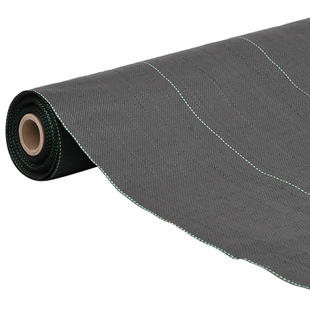 vidaXL Worteldoek 0,5x150 m polypropeen zwart afbeelding