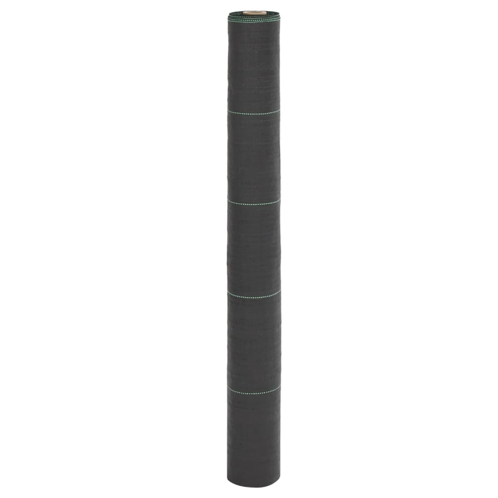 vidaXL Membrană antiburuieni, negru, 1x100 m, PP