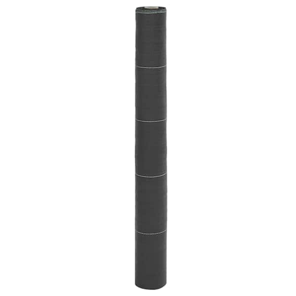 vidaXL umbrohumatt, must, 1 x 200 m, PP