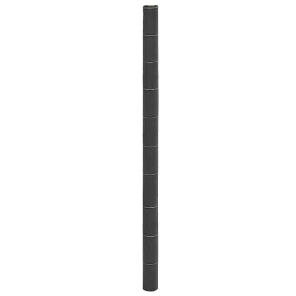 vidaXL umbrohumatt, must, 2 x 25 m, PP