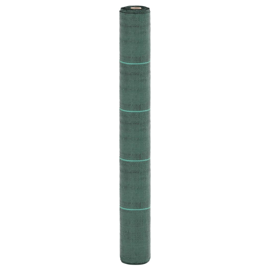 vidaXL Mulčovací textilie zelená 1 x 10 m PP