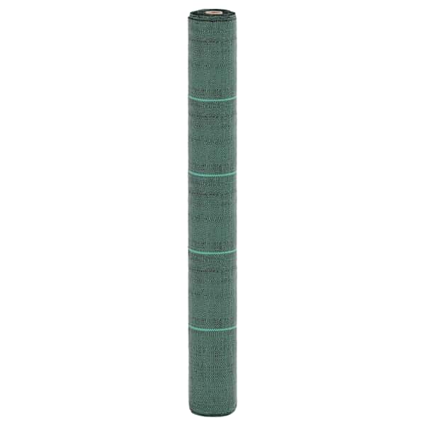 vidaXL umbrohumatt, roheline, 1x25 m, PP
